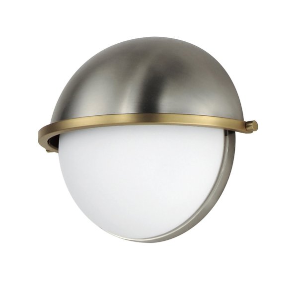 Maxim Lighting Duke Half Sconce 12418SWSNSBR